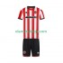 Camisola Sheffield United Criança Equipamento Primeiro 2025-2026 Manga Curta